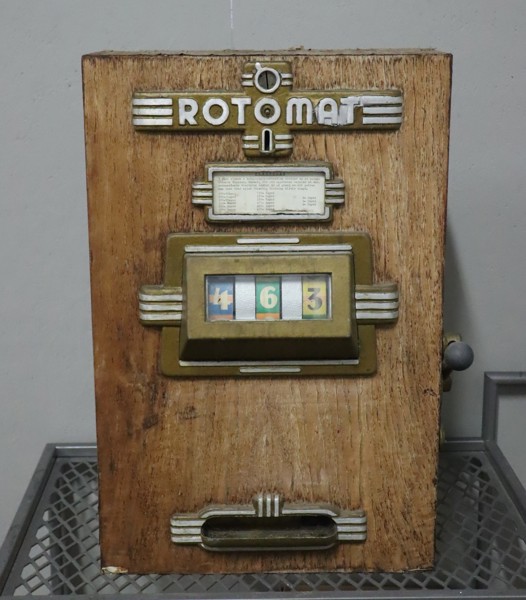 Rotomat, Tyskland, spelautomat, 1900-talets mitt