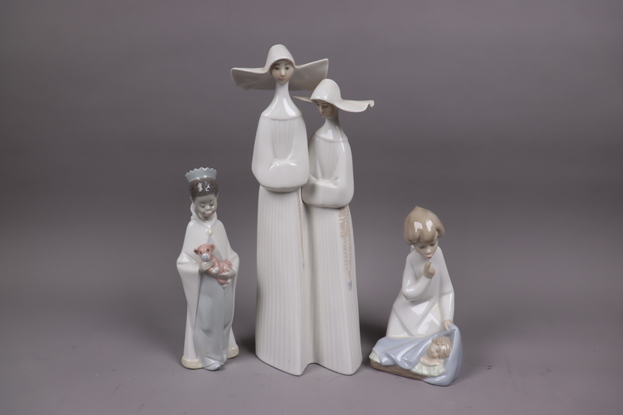 Lladro, figuriner, 3st