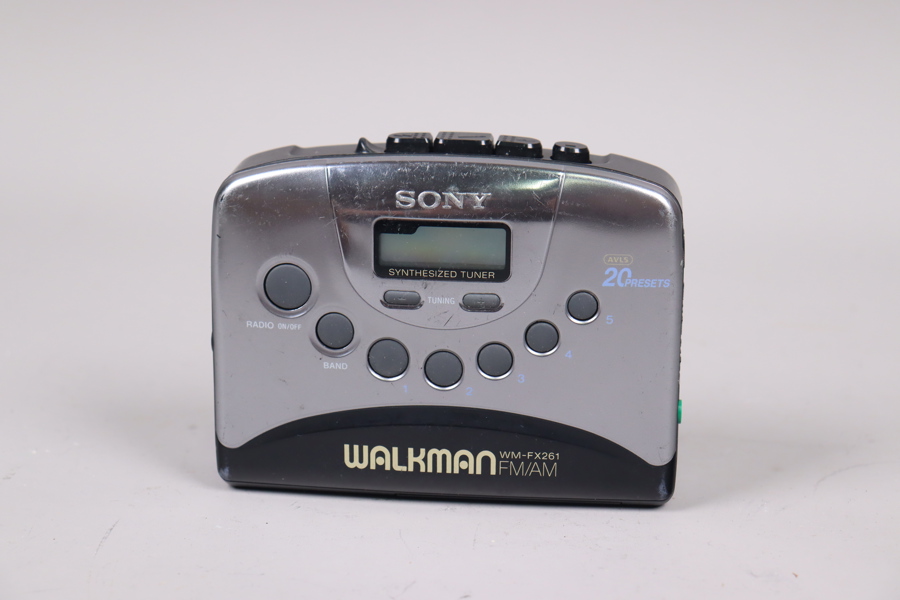 Sony Walkman WM-FX261 med fodral