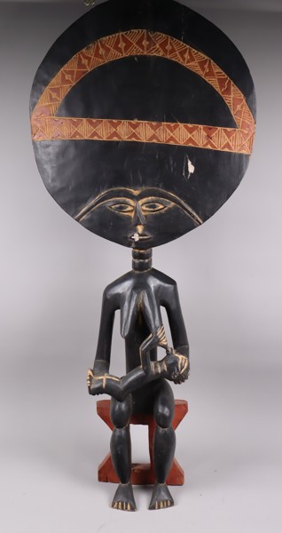 Ashanti/Asante, Ghana, Akuaba fertilitets skulptur