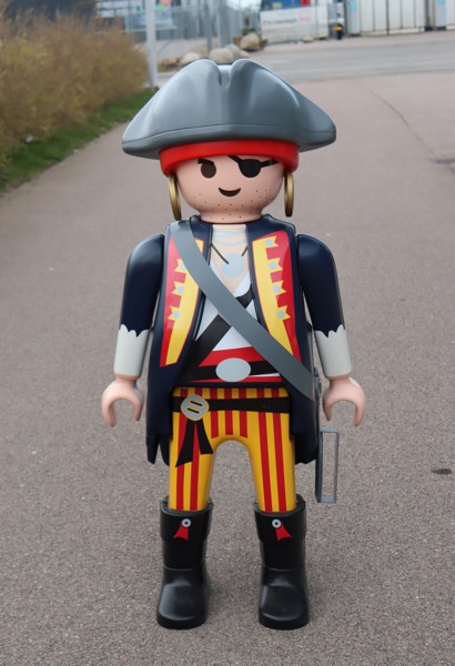 Playmobil skyltfigur, Pirat, 2019