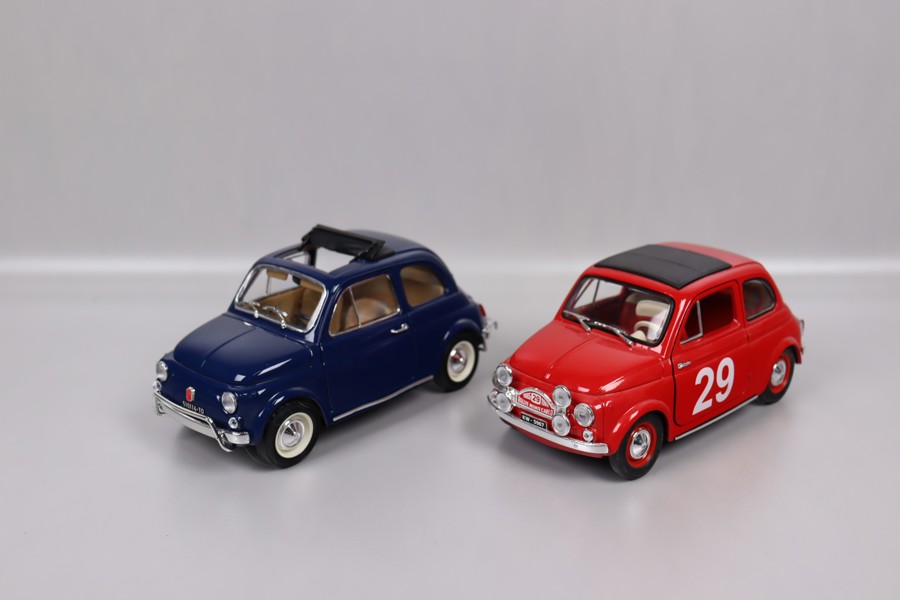 Burago, Solido, Fiat 500, 1:18