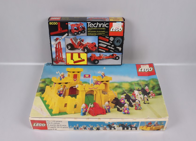 Lego, riddarslott och Tecnic bil