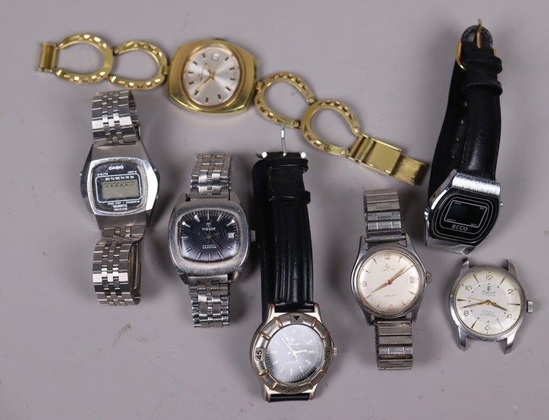 Herrklockor, Certina, Lagonda, Tissot, Casio mm