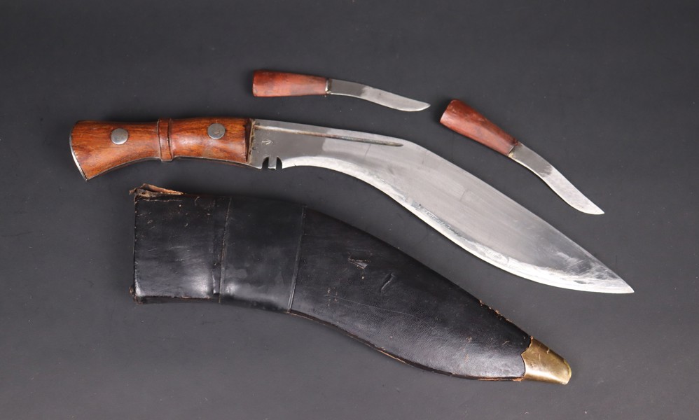 WWII Gurkha Kukri kniv, British-India