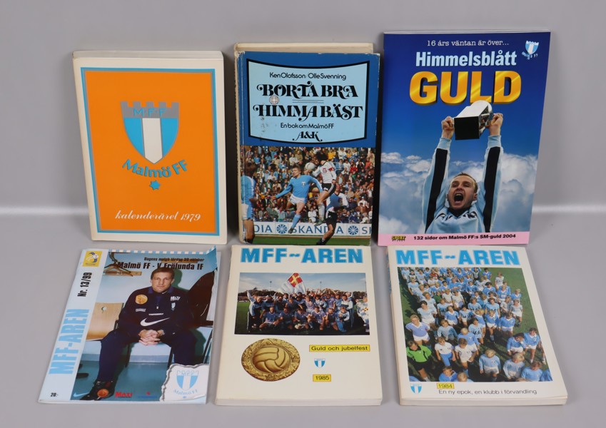 Malmö FF, MFF, litteratur, 6st