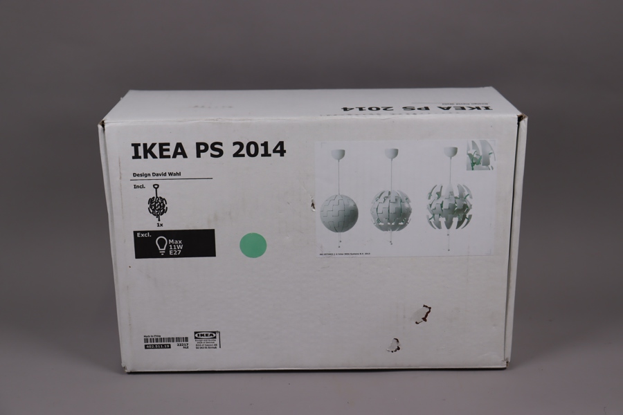 David Wahl, Ikea, "PS 2014", taklampa i plast