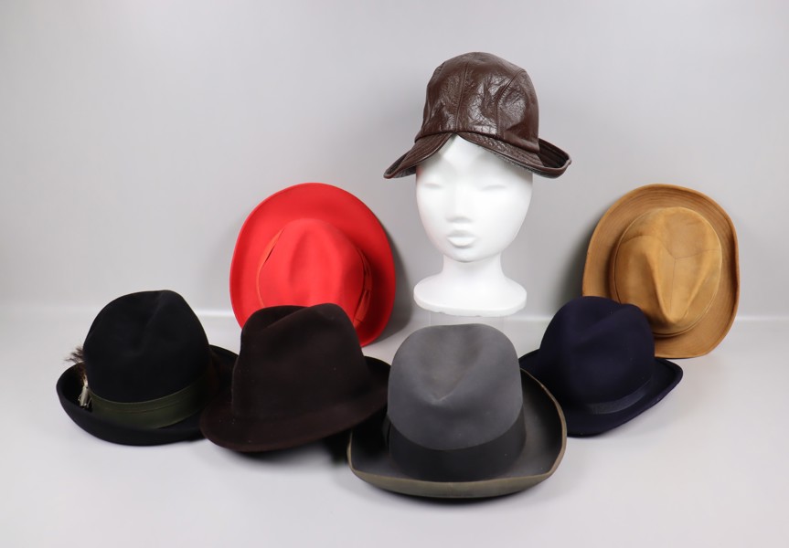 Diverse hattar, Stetson mm, 7st