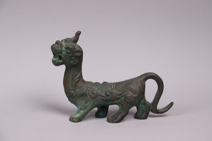 Bronsskulptur, Kina, Chimera (Bixie)