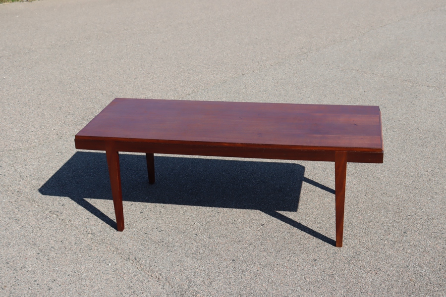 Soffbord, teak, utdragbara klaffar, 1950/60-tal