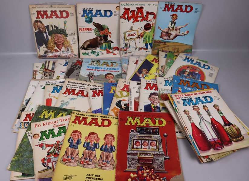 Svenska MAD Magazine, 1960/70-tal