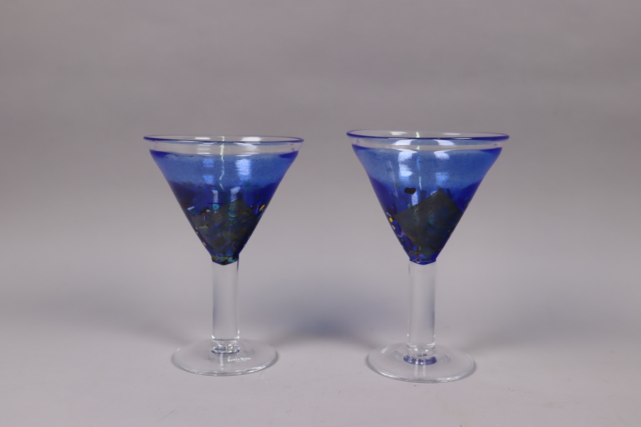 Bertil Vallien, Kosta Boda, "Satellite", cocktailglas, 2st