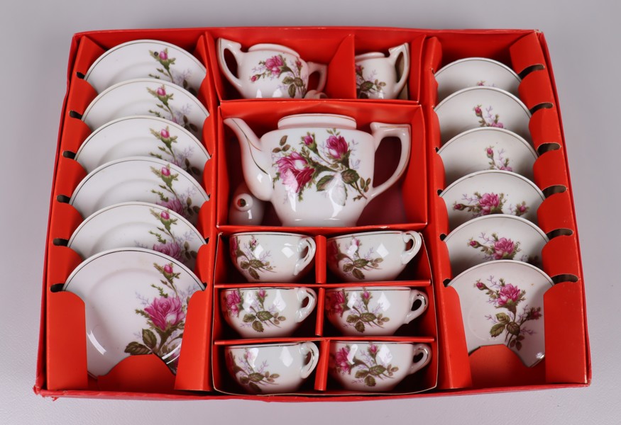 Leksaks teservis, "China Toy Tea Set"