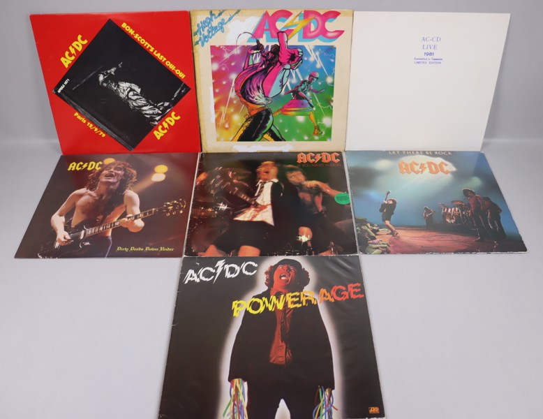 AC/DC, vinylskivor, 19st