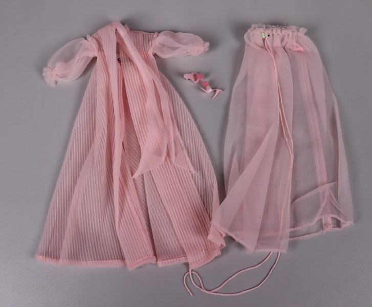 Vintage Barbie kläder, #965 Nighty Negligee, 1959-1964