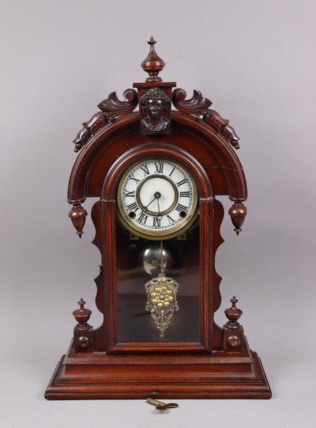 Ansonia Clock Co, mantelklocka, 1800-talets slut