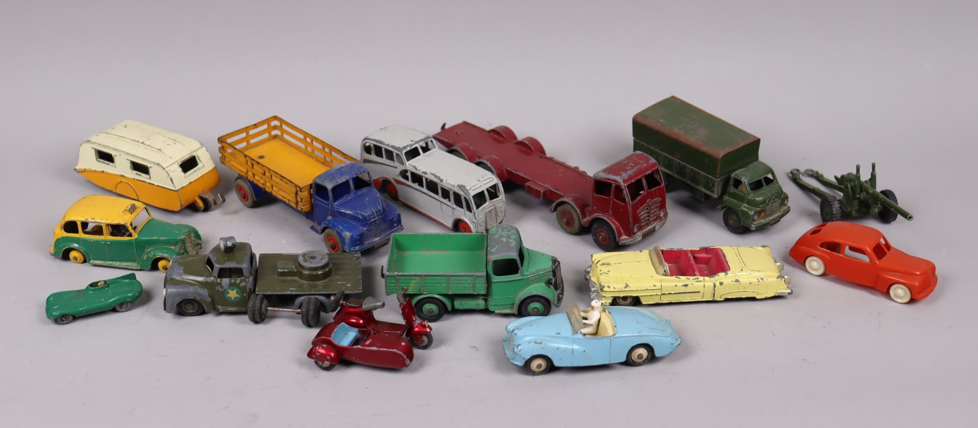 Leksaksbilar, Dinky Toys, Tekno, Lesney, Gerbo