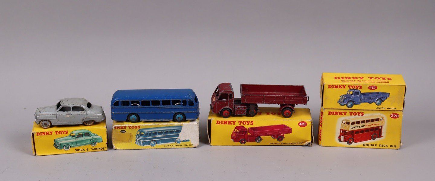 Dinky Toys, leksaksbilar, 3st