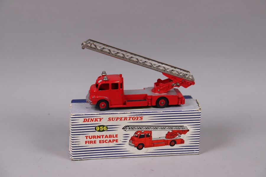 Dinky Toys, Turntable Fire Escape, brandbil, No.956