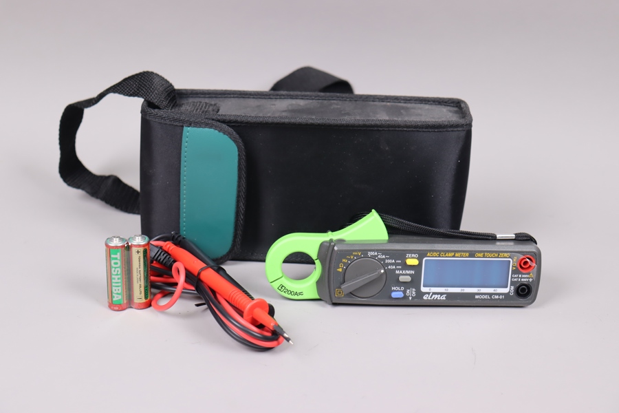 Elma CM-01 AC/DC Clamp Meter, multimeter