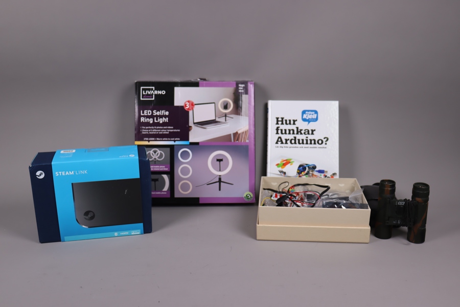 SteamLink, Arduino, kikare, selfielight