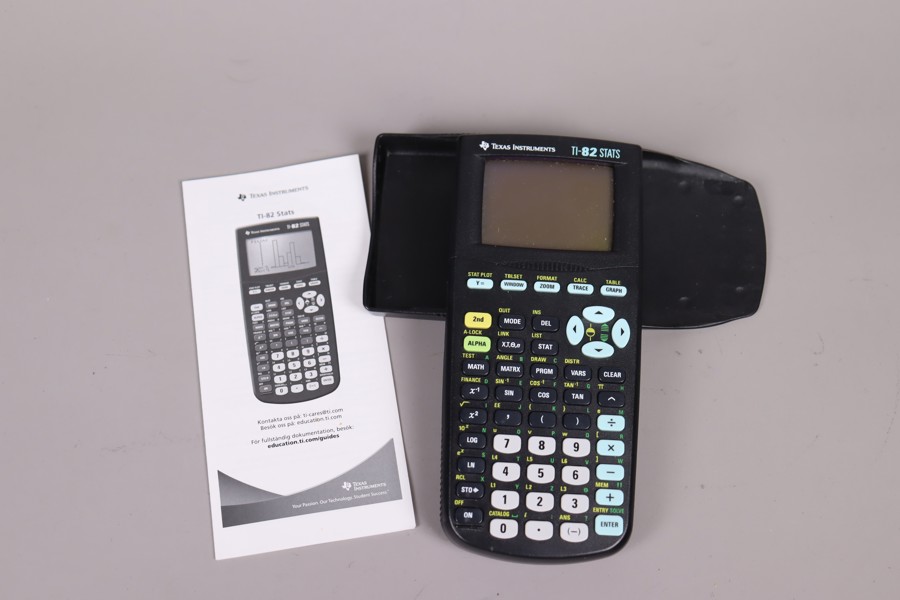 Texas Instruments, TI-82 Stats, räknare med graffunktion