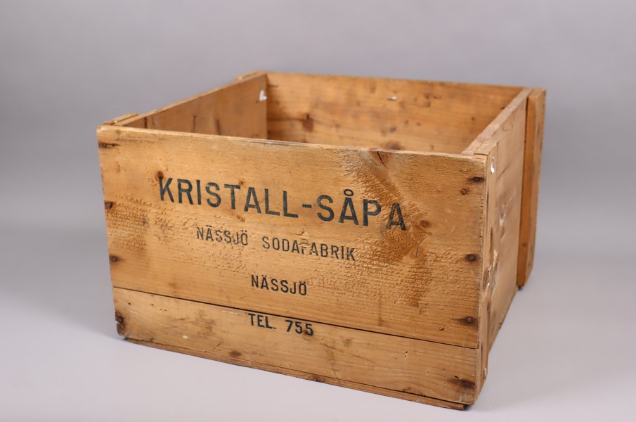 Träback, Kristall-Såpa, Nässjö Sodafabrik