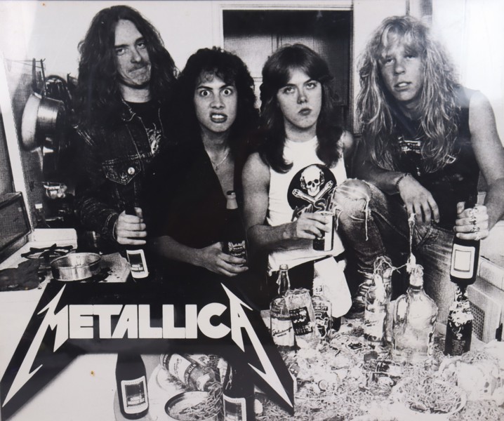 Metallica, inramad poster