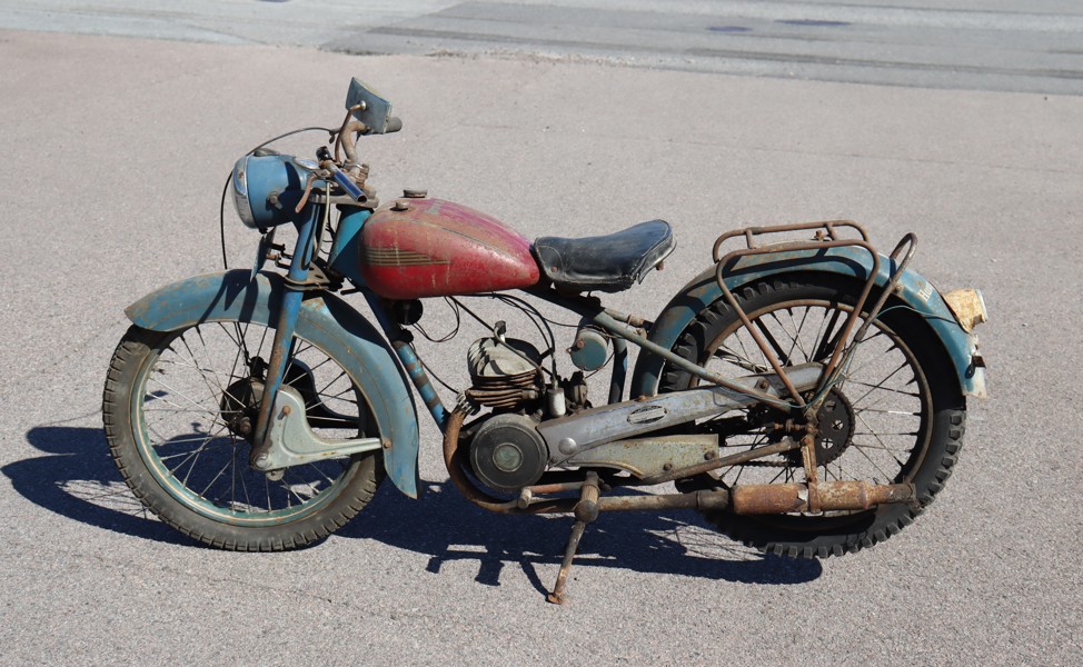 Husqvarna Modell 27 motorcykel, 1950-tal