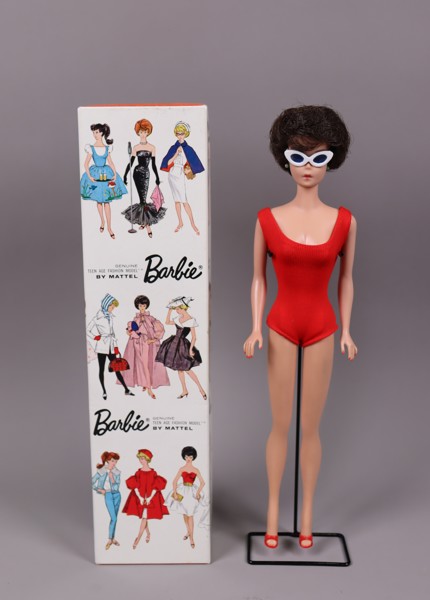 Mattel, Barbie, 1962 Brunette Bubble Cut Stock No 850