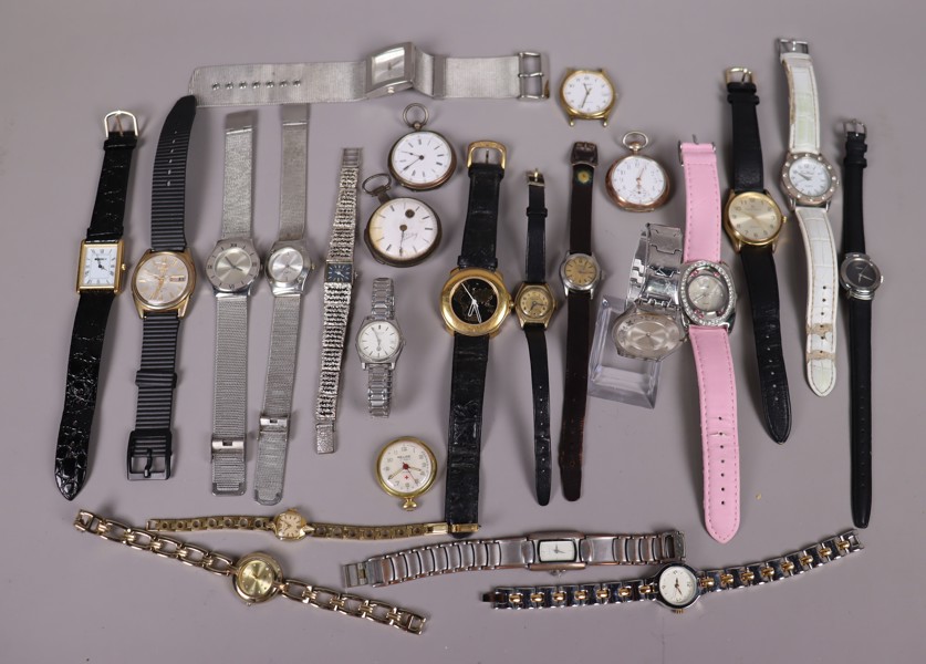 Diverse klockor, Swatch, Seiko, Certina, Tissot mm