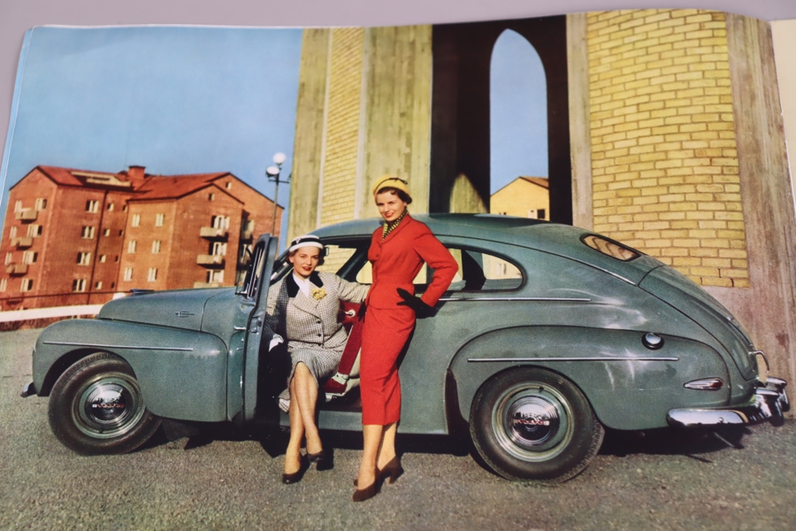 Volvo PV 444 reklambroschyr från Bil-Månsson i Eslöv