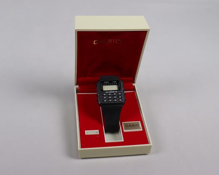 Casio C-80 calculator watch