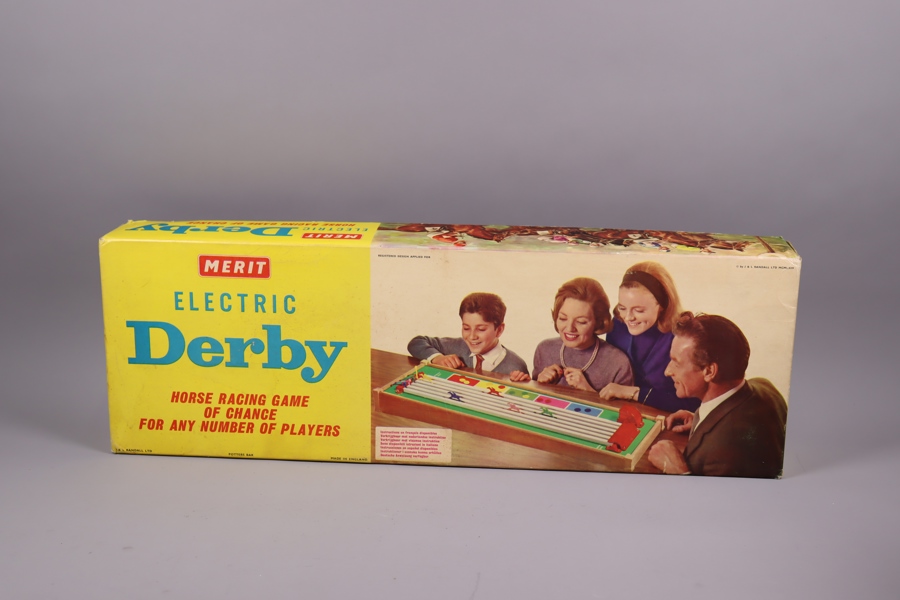 Merit, Electric Derby, häst racing spel, 1964