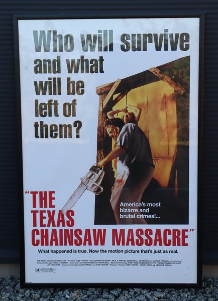 Film affisch/poster, The Texas Chainsaw massacre