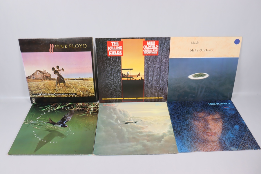 LP-Skivor 69st, rock, Genesis, Phil Collins, Pink Floyd, Peter Gabriel, Supertramp mm