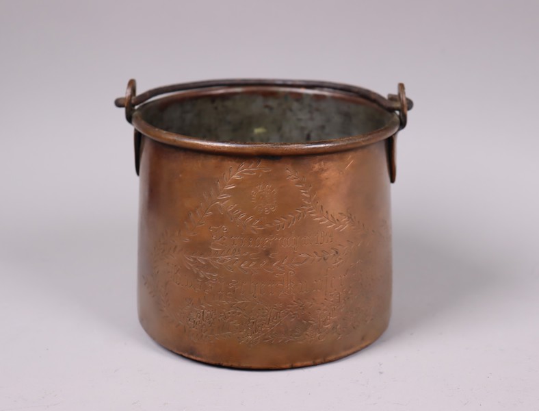 WW1, skyttegravskonst (Trench Art) på matkantin, 1914