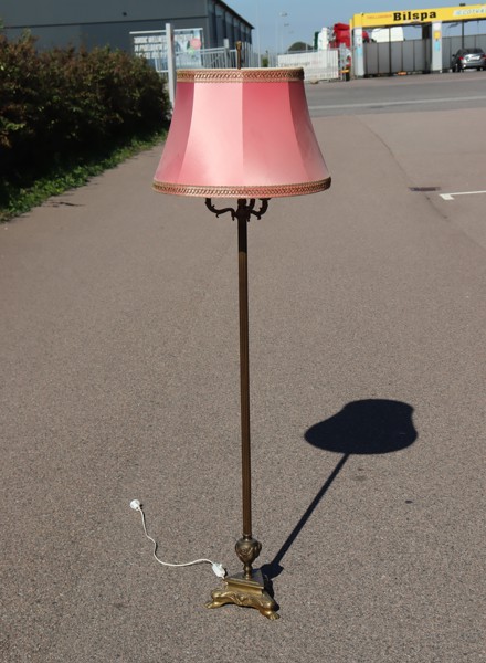 Golvlampa, mässing