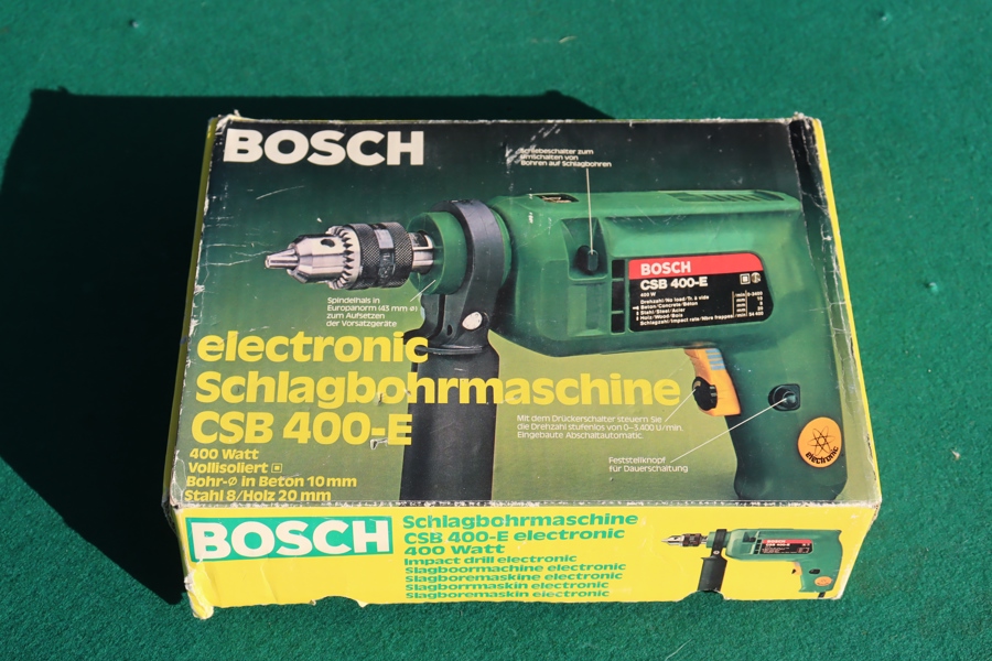 Bosch CSB 400-E slagborrmaskin