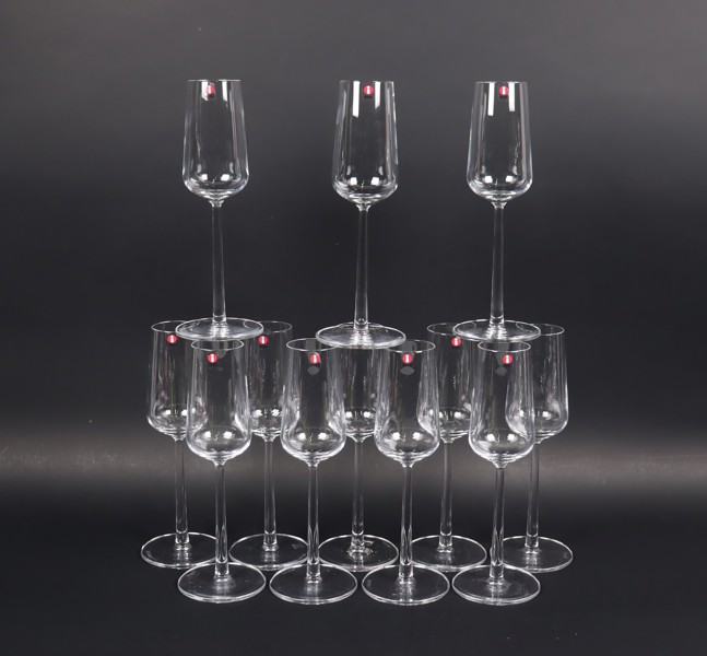 Alfredo Häberli, IIttala, Essence, champagneglas, 12st