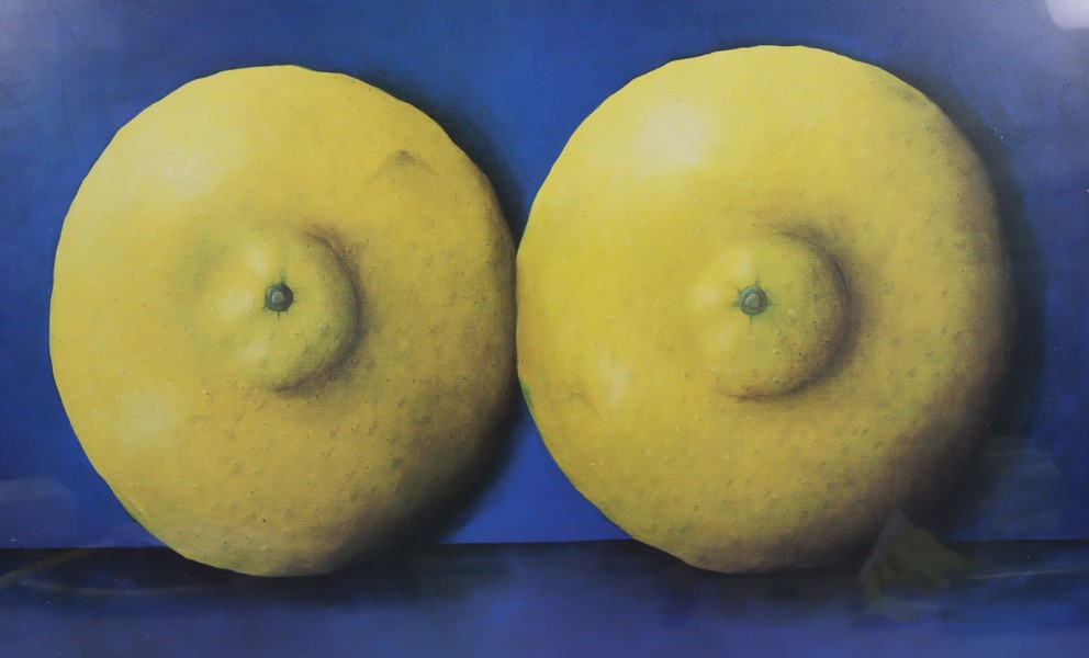 Eva Boström, tryck, "Lemon Tits"