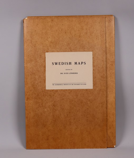 Swedish Maps edited by Dr. Sven Lönborg, 1907