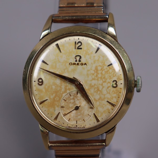 Omega armbandsur, 14k guld, 1954