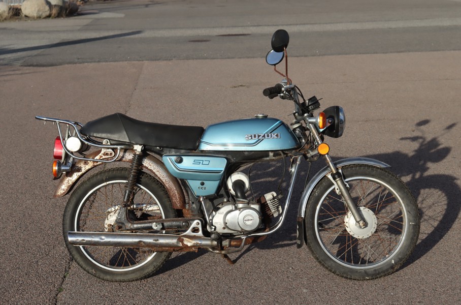 Suzuki K50 moped, 1982