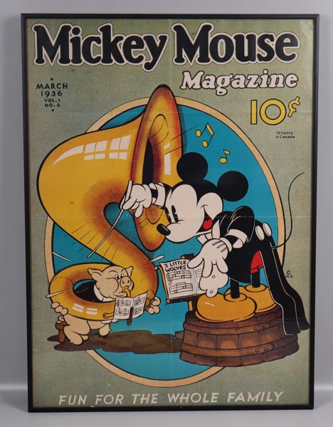 Mickey Mouse affisch