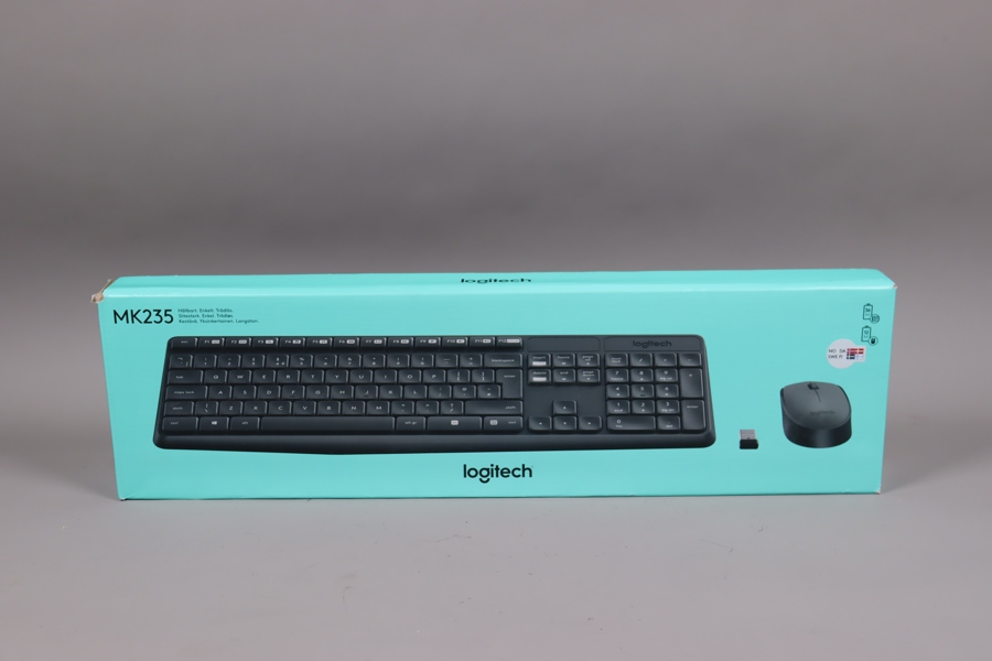 Logitech MK235 wireless keyboard, obegagnat