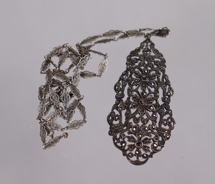 Silverhalsband, 18/1900-tal