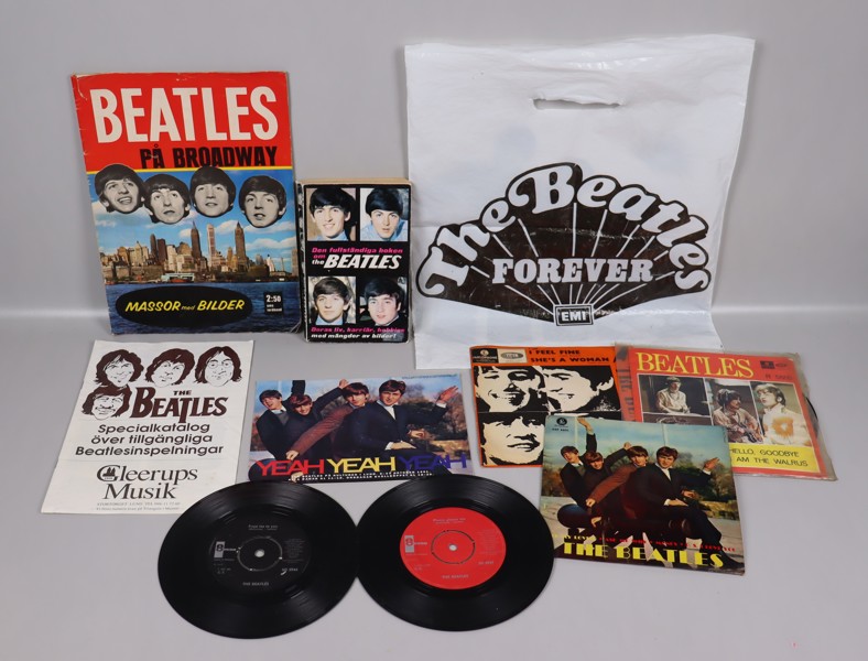 The Beatles, memorabilia samt singlar, 10 delar