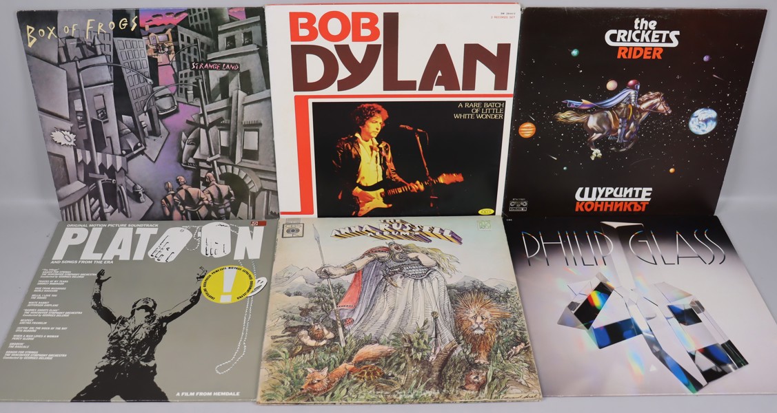 LP-Skivor, 104st blandat, Bob Dylan, Fleetwood Mac, Midnight Oil, Tom Petty mm