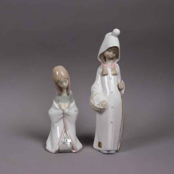 Lladro, figuriner i porslin, 2st